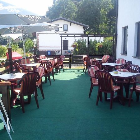 Hotel Am Schiffshebewerk Niederfinow Buitenkant foto