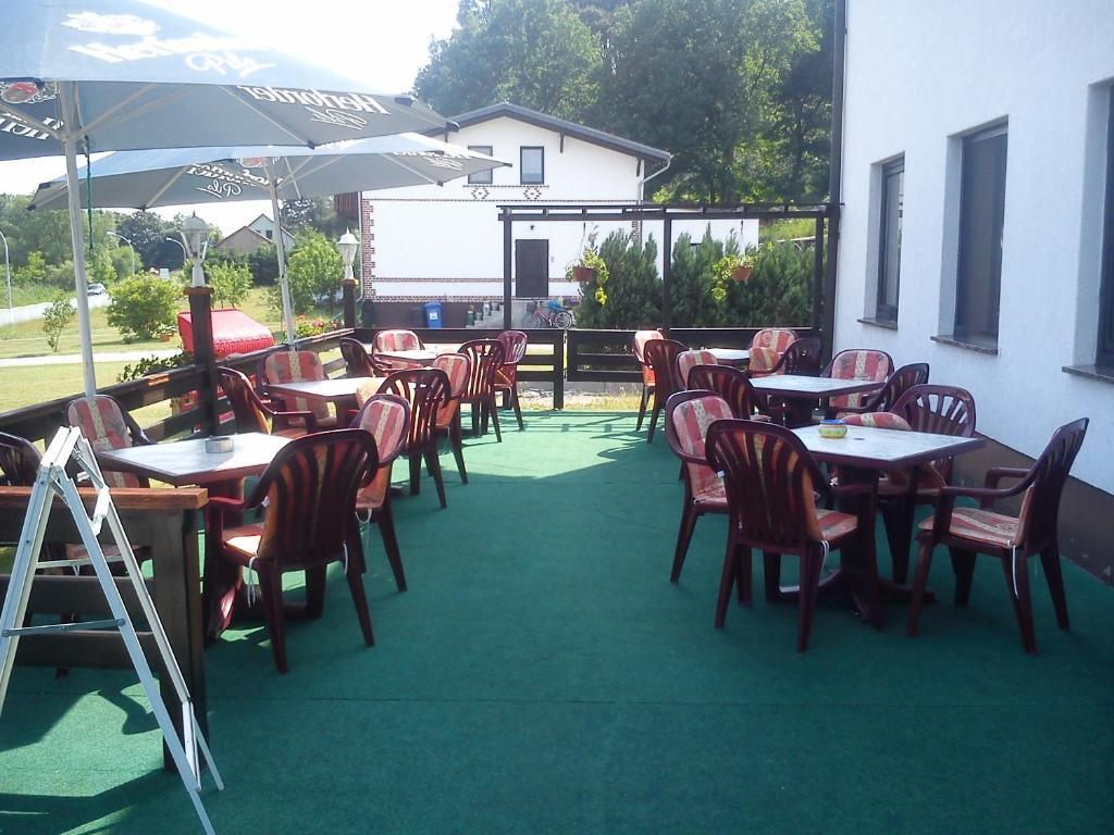 Hotel Am Schiffshebewerk Niederfinow Buitenkant foto